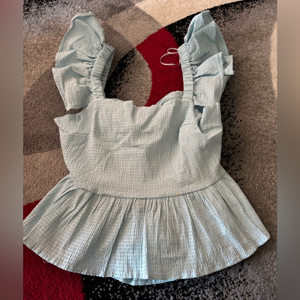 Baby Blue Summer Top
NWOT